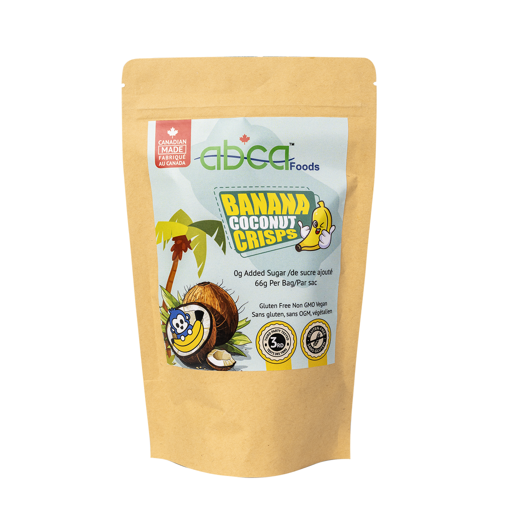Abca Coconut Banana Crisps 1 x 6 Pack