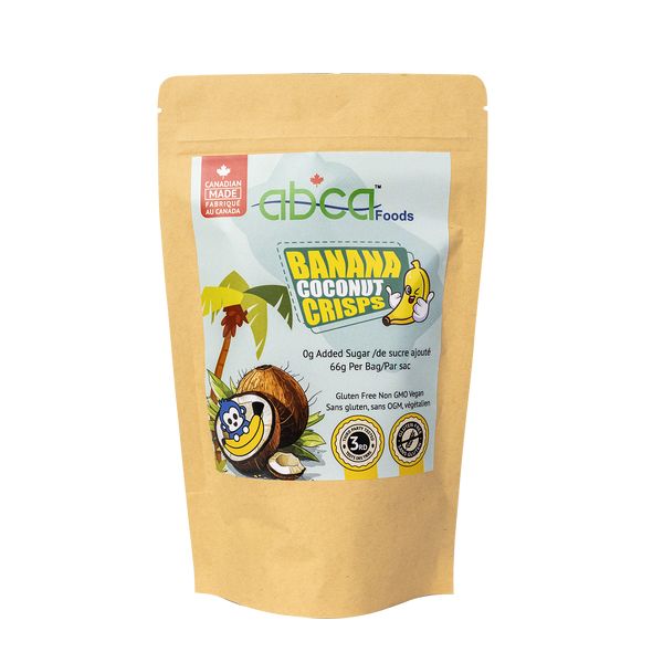 Abca Coconut Banana Crisps 1 x 6 Pack