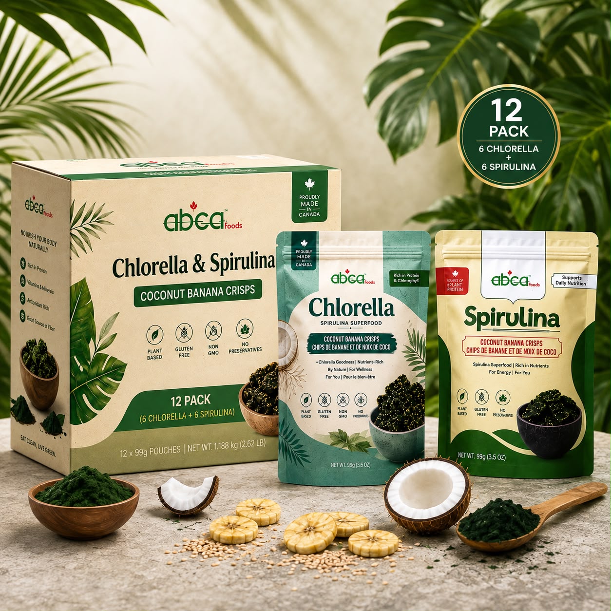 Abca Duo Variety Pack (12 x 99g Packs)